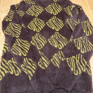 Stylish brown and gold/yellow Men's Sweater by Huf (Fookit) but read carefully